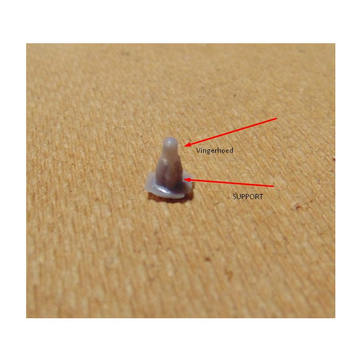 5 vingerhoedjes 1:12 poppenhuis miniatuur