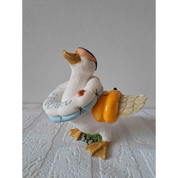 Dizzy de eend op zwemles life Guard The Leonardo collection