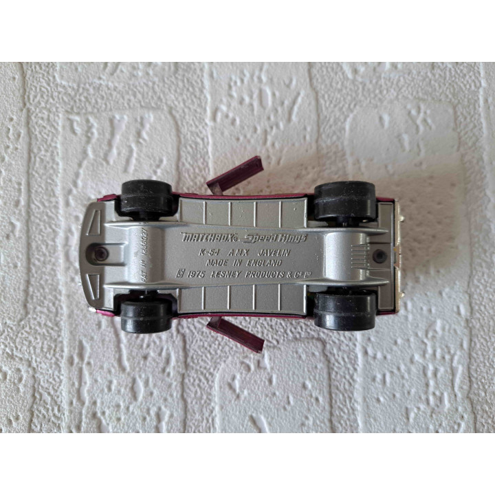 AMC Javelin AMX Matchbox K54 Speedkings paars