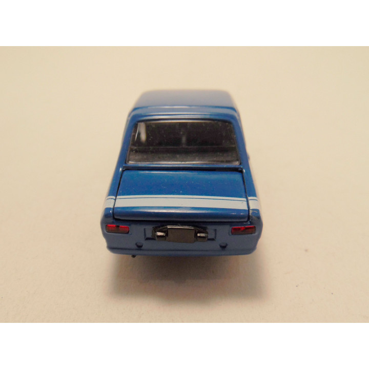 Renault 12 met streep 1:43 Norev blauw
