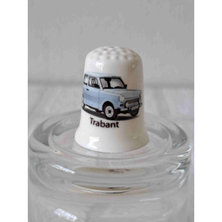 Trabant P601 met text vingerhoedje