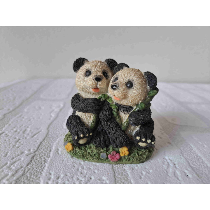 Pandas met bamboestok van RFA Regency fine arts