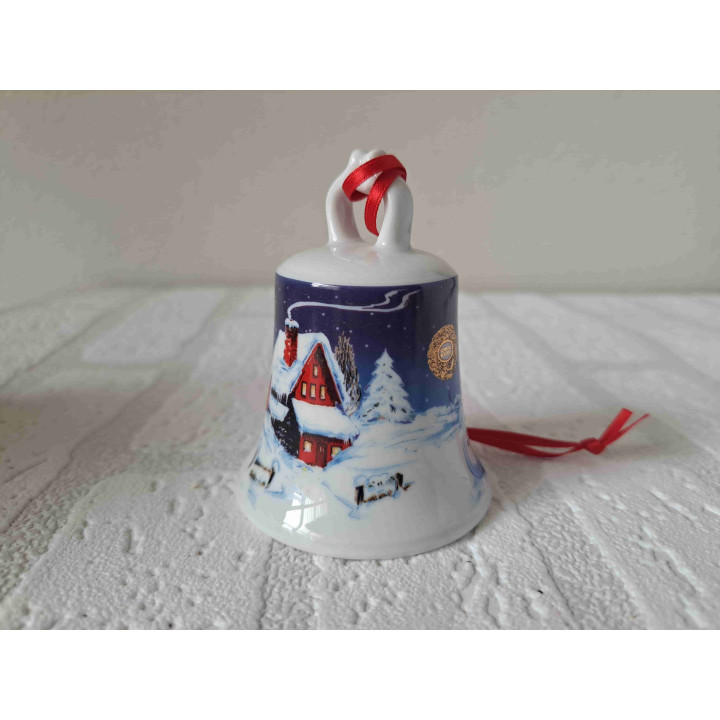 Kerstbel van Hochster porzellan edition 2005 Rocher Ferrero Kinder Surprise