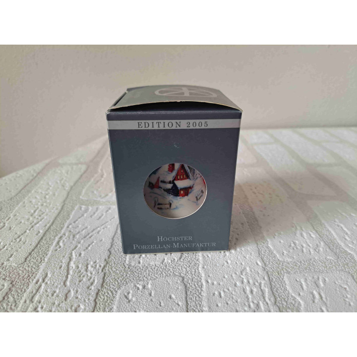 Kerstbel van Hochster porzellan edition 2005 Rocher Ferrero Kinder Surprise