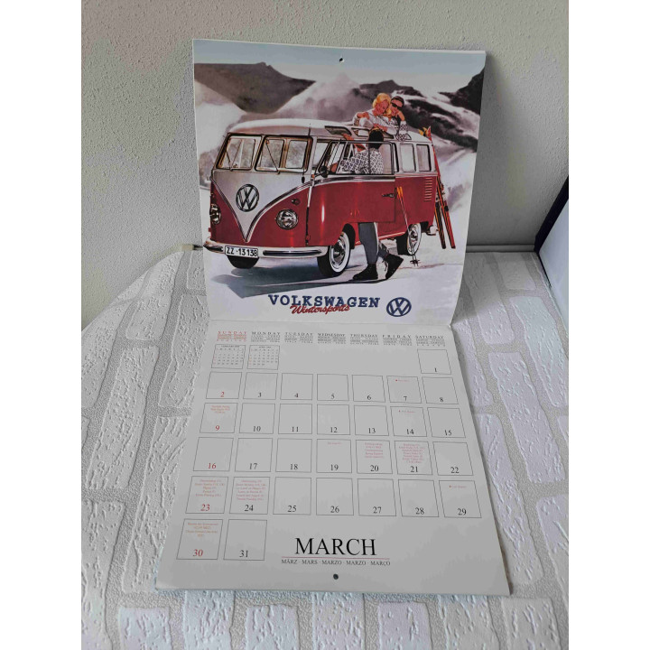 Auto kalender 2008 met fotos van klassieke auto's van Tushita