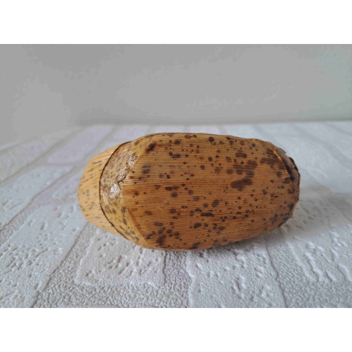 Eend gemaakt van bamboe hout