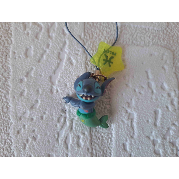 Stitch Vissen sterrenbeeld sleutelhanger