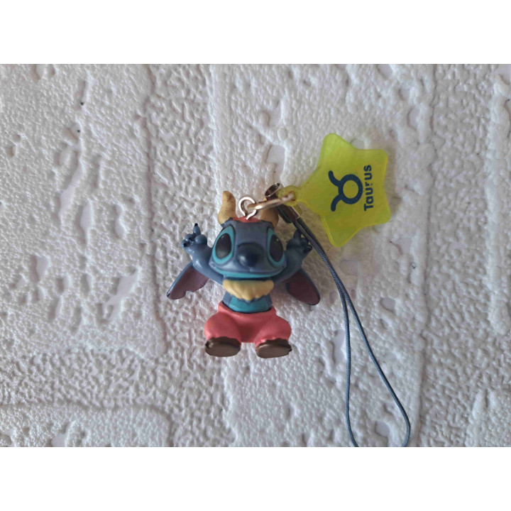 Stitch Stier sterrenbeeld sleutelhanger