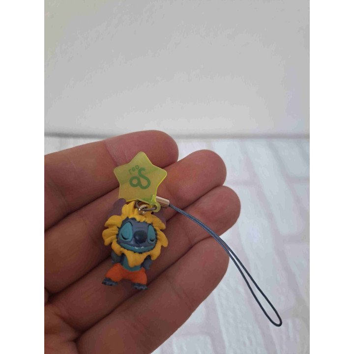 Stitch Leeuw sterrenbeeld sleutelhanger