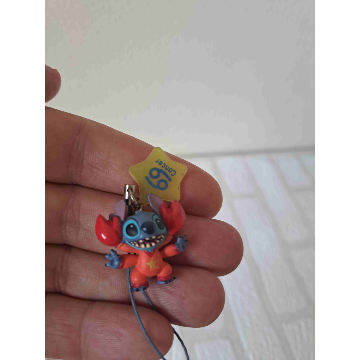 Stitch Kreeft sterrenbeeld sleutelhanger