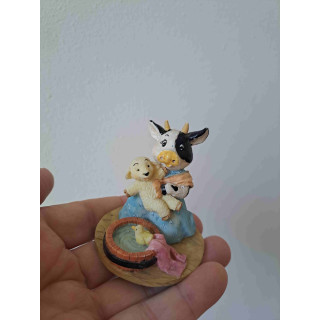 Koe lammetje met een badeendje RFA Regency fine arts
