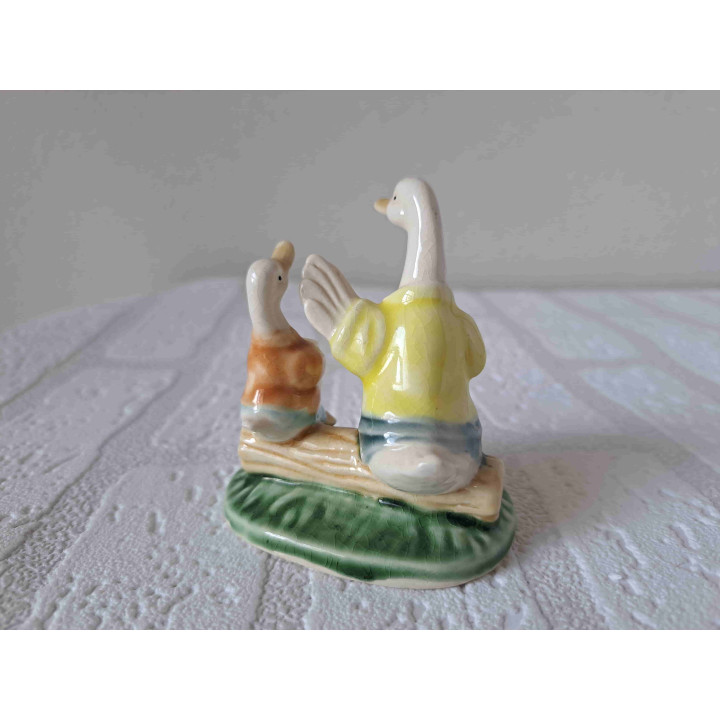 Gans vertelt zoon een verhaal