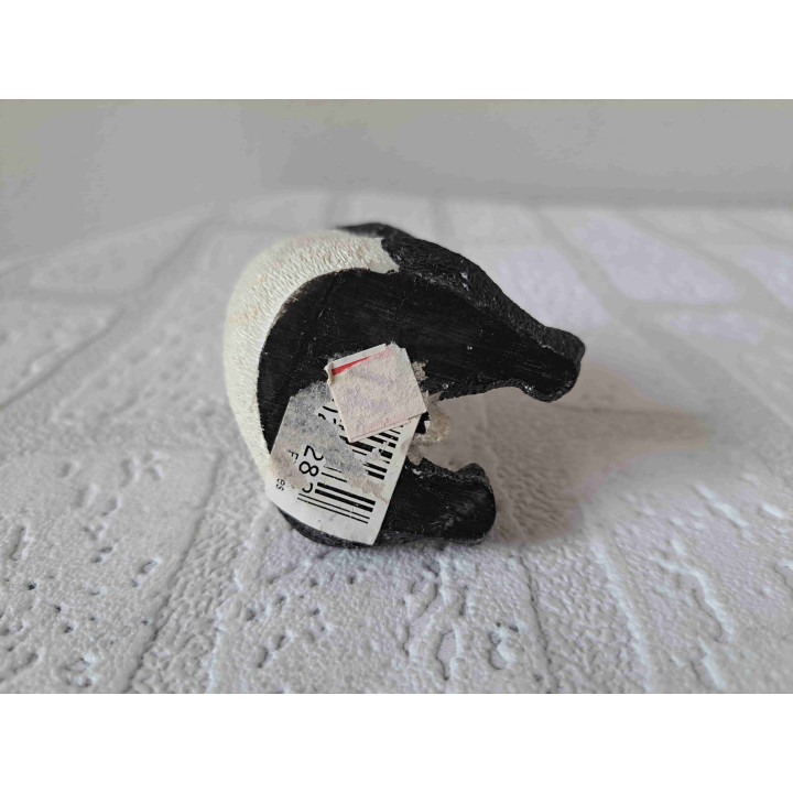 Panda eet een bamboe takje