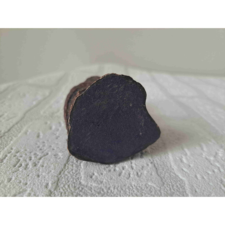 Uil beeldje van kunsthars in het bruin