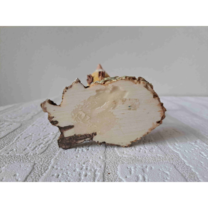 Pimpelmees vogel met jong in nest