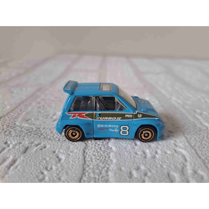 Honda City turbo II 1985 1:64 Hot Wheels 081-2019 - modelauto