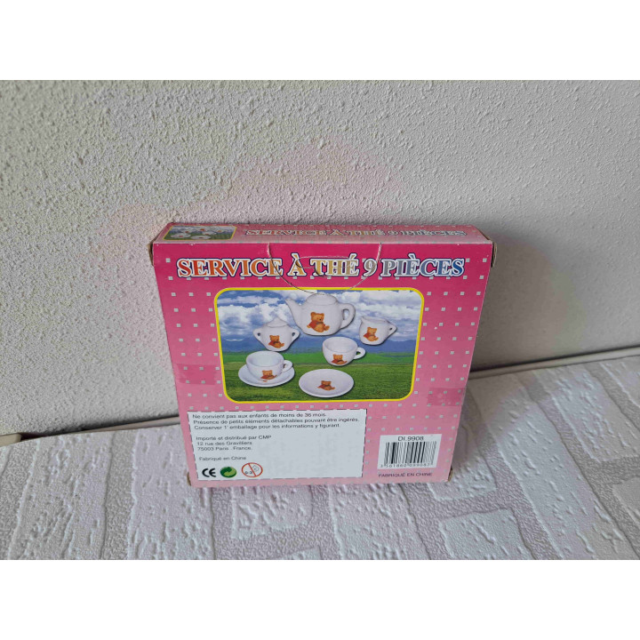 Children's Porcelain Dinnerware with Bear Print