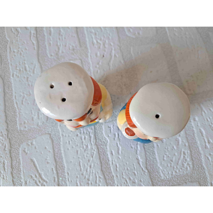 Baker and Butcher Salt and Pepper Set, Earthenware 6x5.5x9.5cm