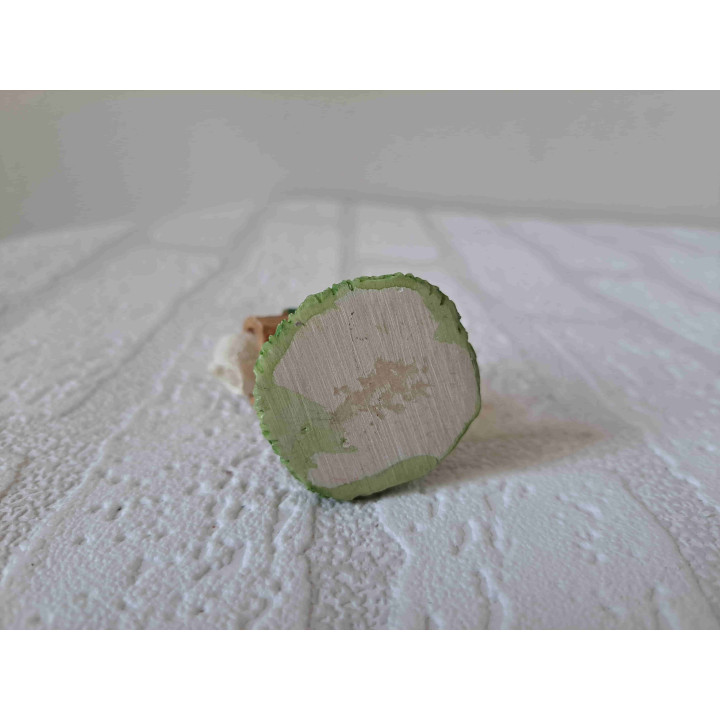 Poezen van kunsthars met een brievenbus D4 x H6 cm - dierfiguren