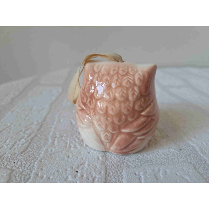 Devon uil reukbol van porselein L6 x B5 x H6 cm - Verzamelobjecten