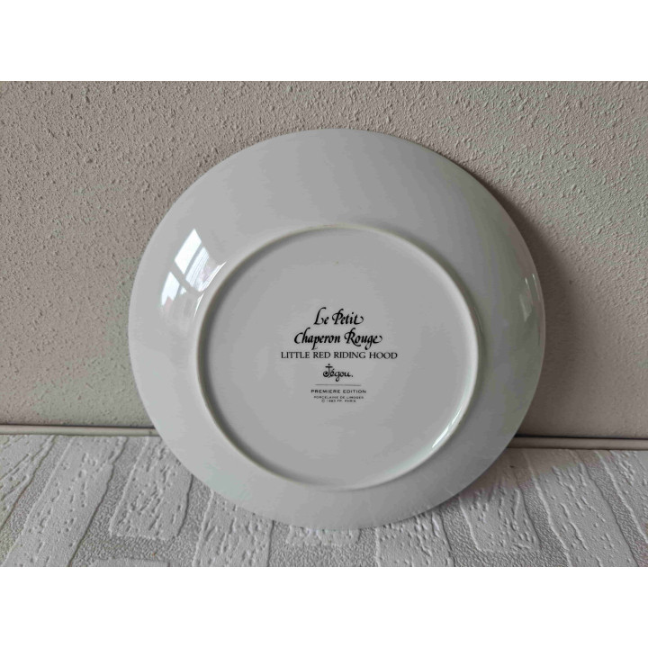 Little Red Riding Hood Fairy Tale Wall Plate Jégou First Edition | Speelgoed en Verzamel