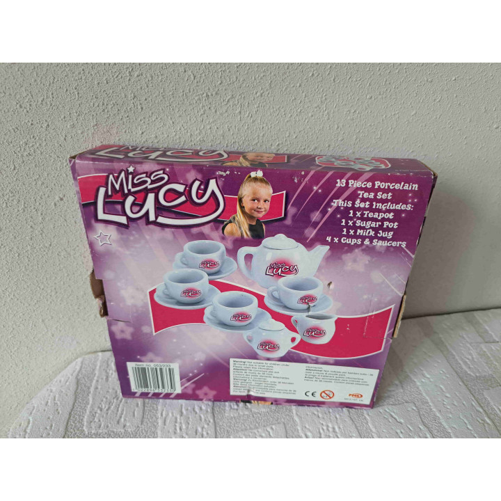 Miss Lucy 13 delig porselein kinderservies - Verzamelobjecten