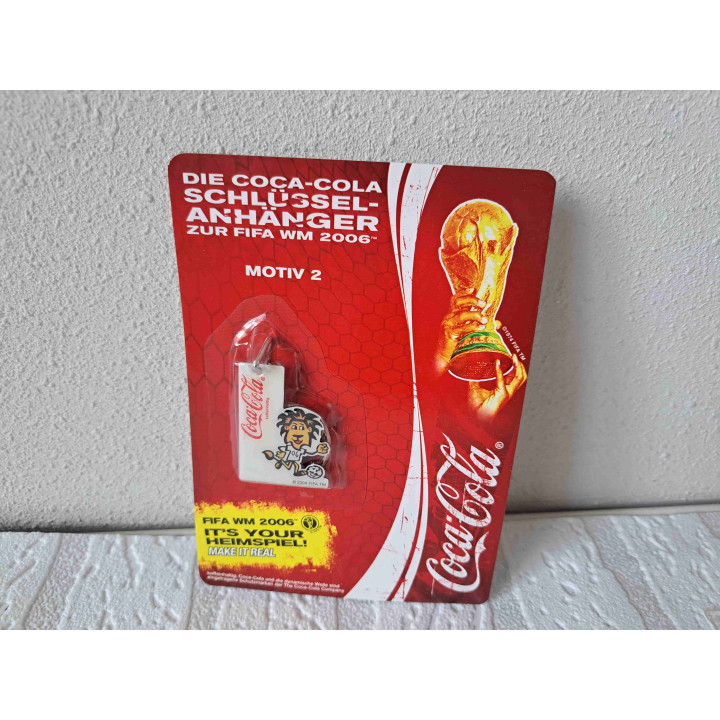Coca Cola sleutelhanger voetballen Fifa WM 2006 motief 2 - Verzamelobjecten