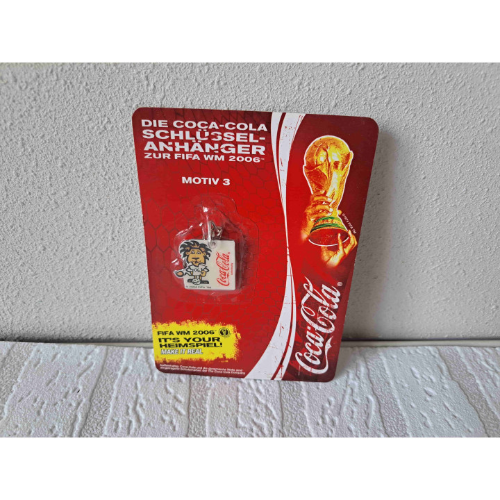 Coca Cola sleutelhanger voetballen Fifa WM 2006 motief 3 - Verzamelobjecten