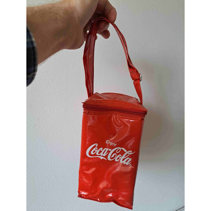 Coca Cola koeltasje met rits 13x13x23cm