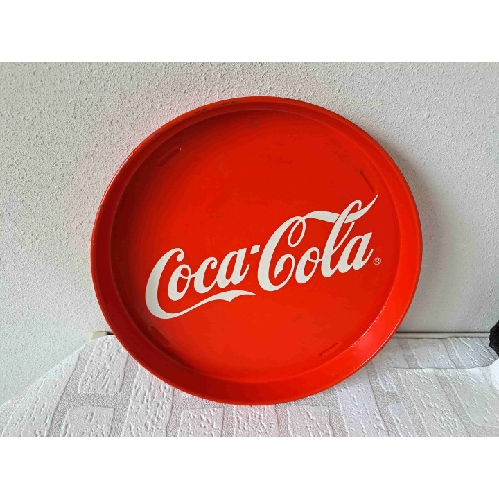 Coca Cola dienblad van metaal - Verzamelobjecten