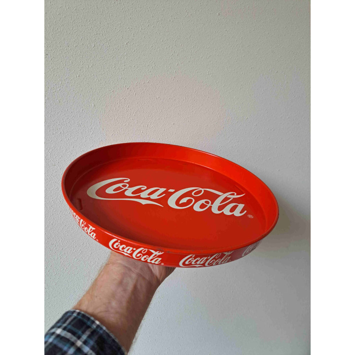 Coca Cola dienblad van metaal