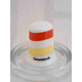 Vlag van Oeteldonk carnaval  's-Hertogenbosch vingerhoedje