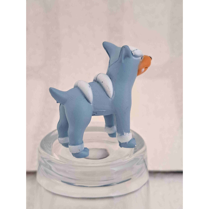 Houndour Pokemon figuur Tomy van hard rubber 4.5x4.5cm - pokemon artikelen