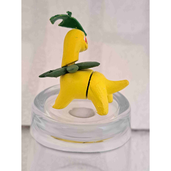 Bayleef Pokemon figuur hard rubber 4.5x4cm - verzamelobject