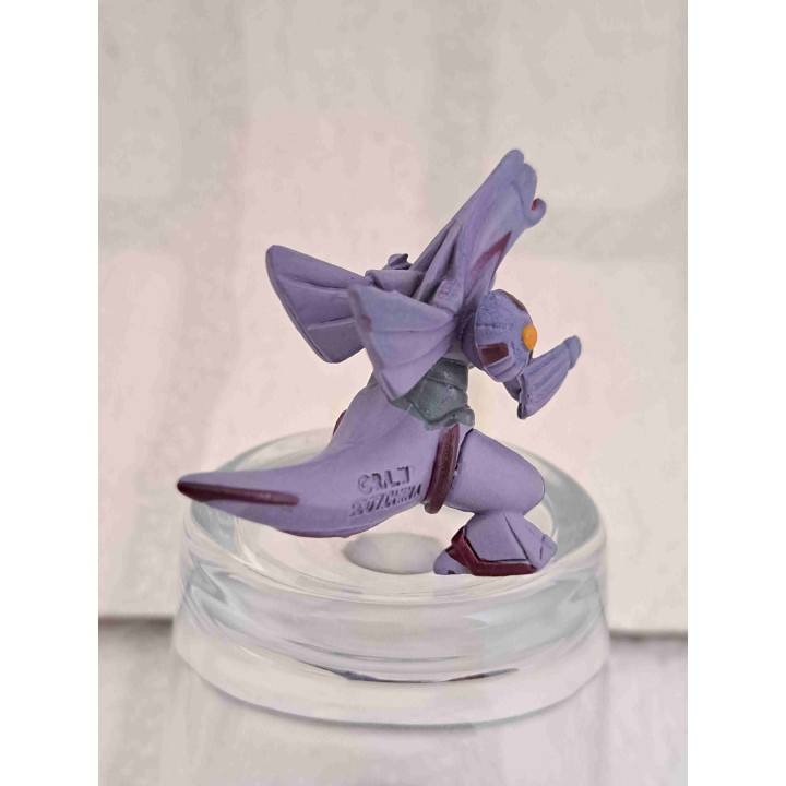 Palkia Pokemon figuur van hard rubber 5x5cm - pokemon artikelen