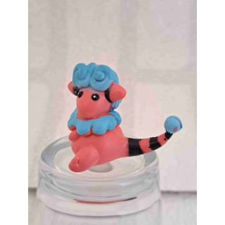 Flaaffy Pokemon figuurtje Tomy van hard rubber 4x4.5cm