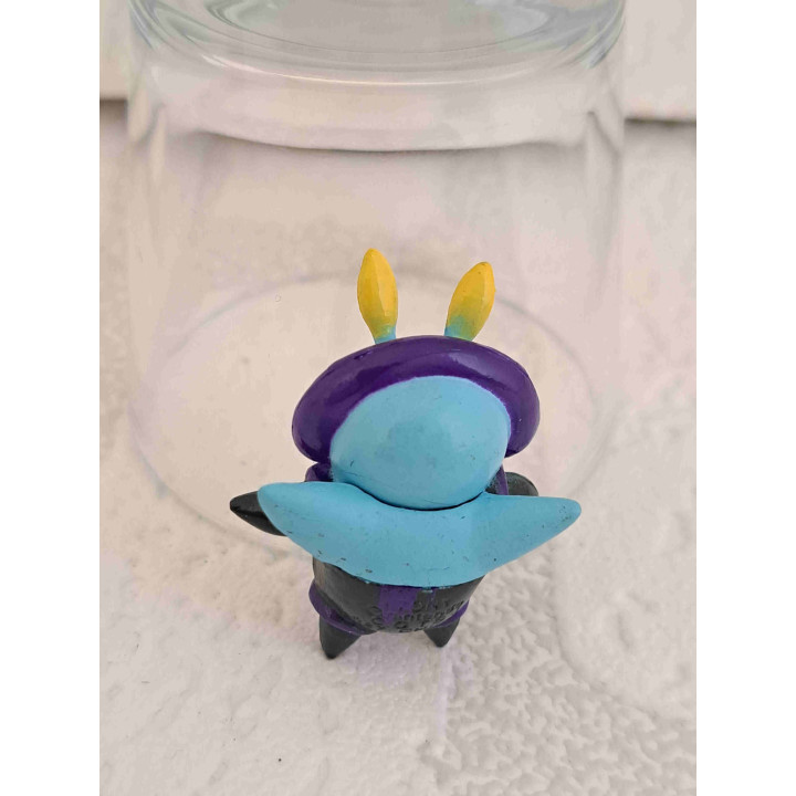 Illumise Pokemon figuurtje van hard rubber 4.5x3.5x1.5cm - pokemon artikelen