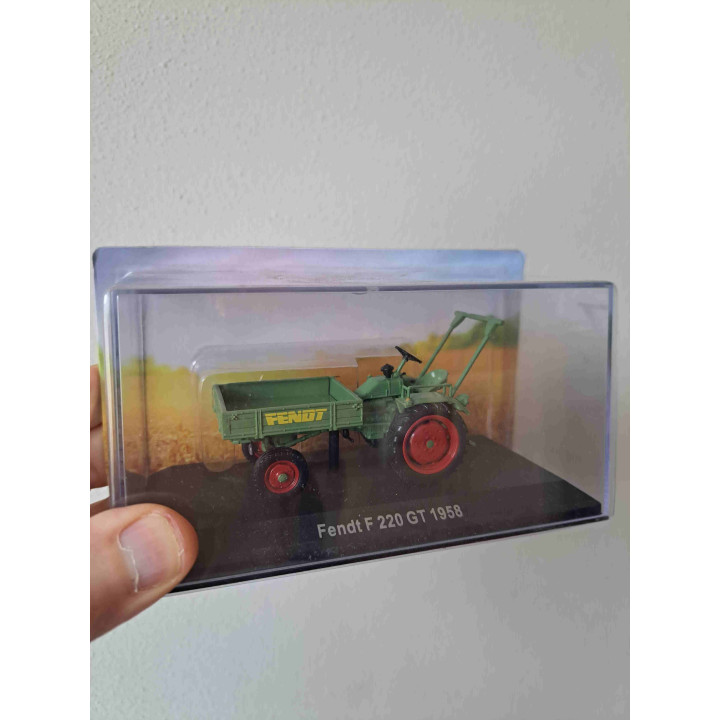 Fendt F 220 GT 1958 tractor landbouwvoertuig Hachette Collections SNC 1:43