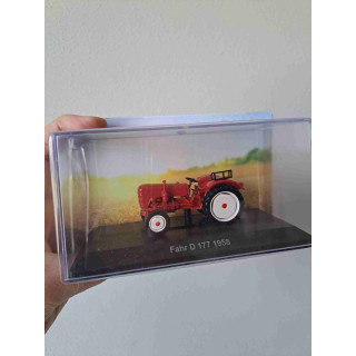 Fahr D 177 1958 tractor landbouwvoertuig Hachette Collections SNC 1:43