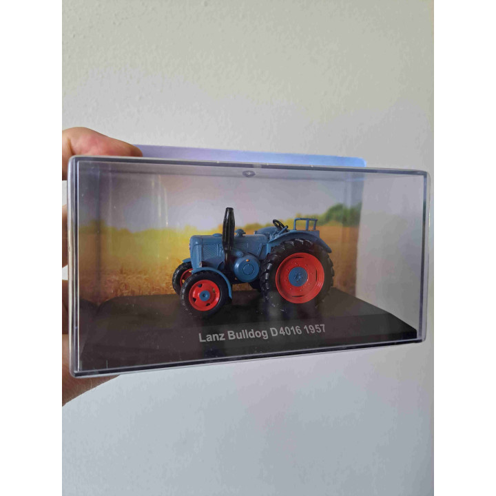 Lanz Bulldog D4016 1957 tractor landbouwvoertuig Hachette Collections SNC 1:43