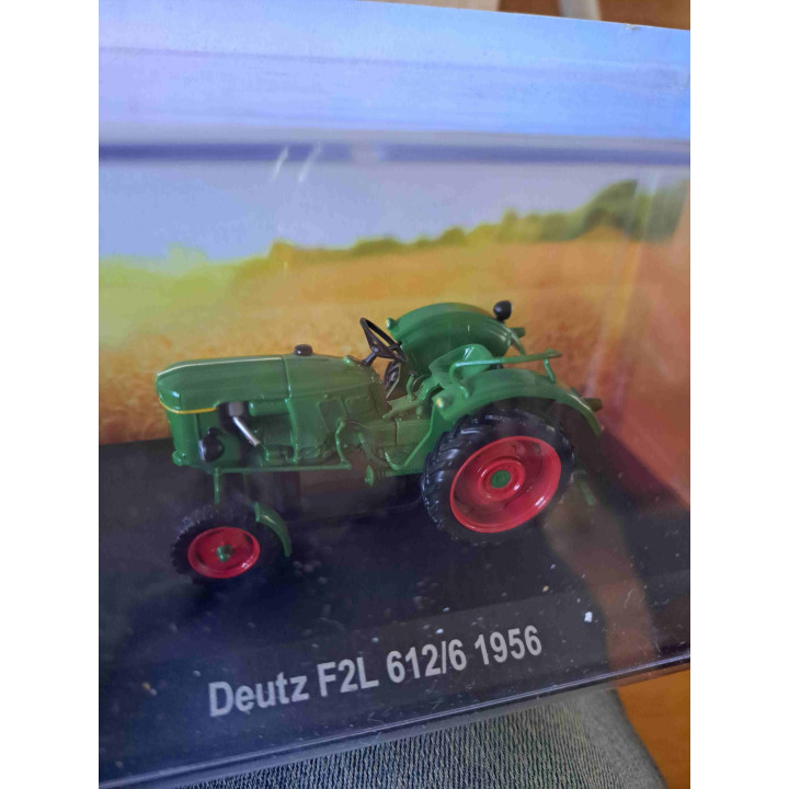 Deutz F2L 612-6 1956 tractor Hachette - schaalmodel 1:43