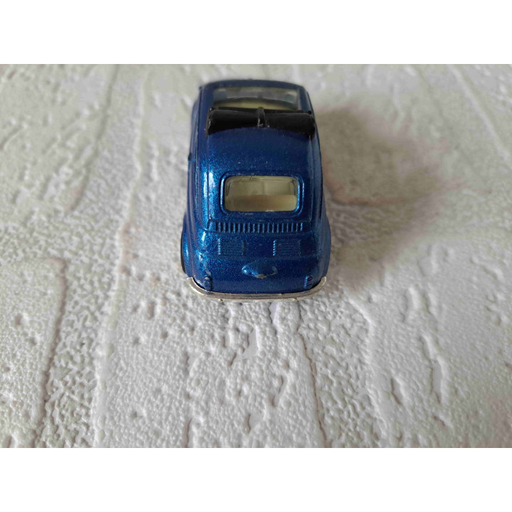 Fiat 500 met sunroof en opdruk Mini 500 - modelauto