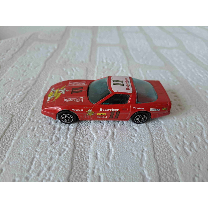 Chevrolet Corvette C4 Budweiser Rally 1990 Bburago 1:43 - modelauto
