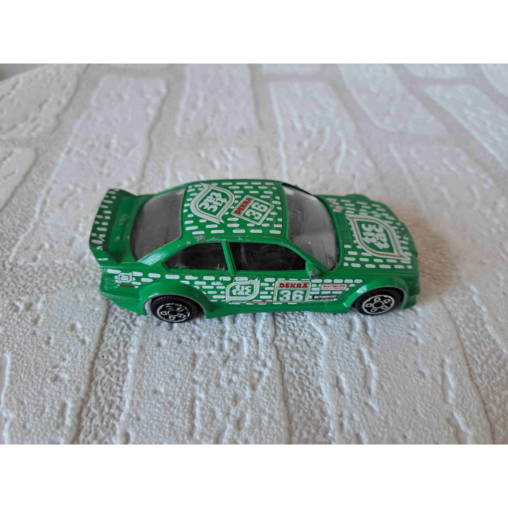 BMW E36 M3 GTR Tic Tac Rally Bburago 1:43 - modelauto