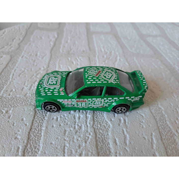 BMW E36 M3 GTR Tic Tac Rally Bburago 1:43 - modelauto