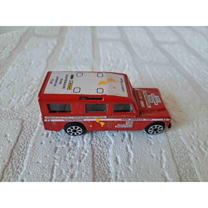 Land Rover 109 2A Aziza Trans American Tour Bburago 1:43 - modelauto