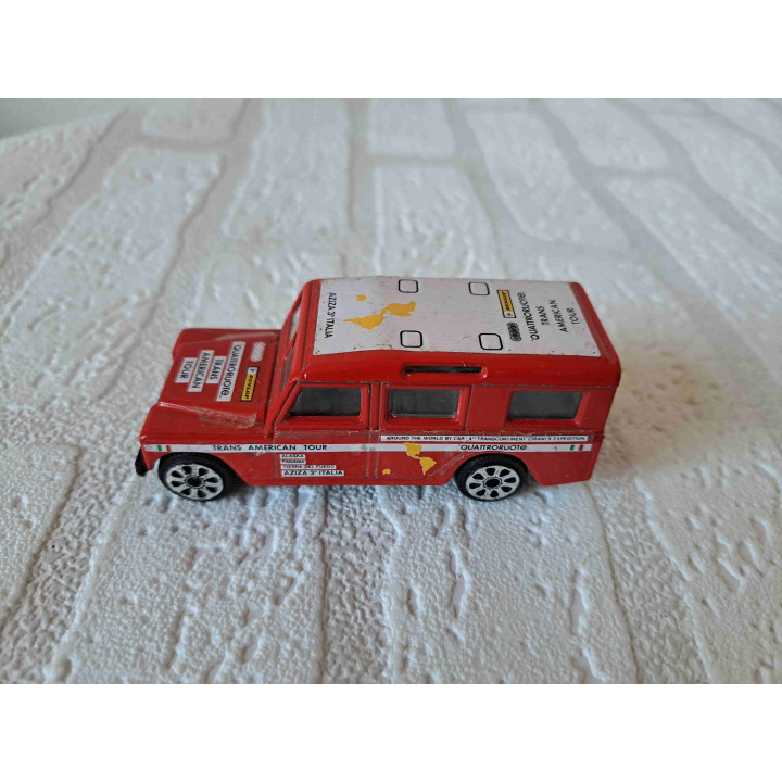 Land Rover 109 2A Aziza Trans American Tour Bburago 1:43 - modelauto
