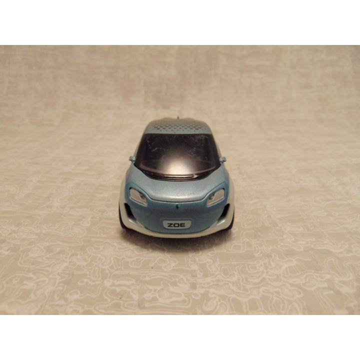 Renault Zoe Zero emission 2009 Prototype 1:43 grijs
