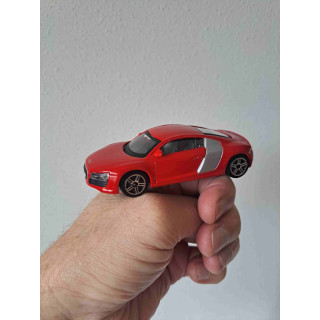 Audi R8 Bburago 1:43 rood