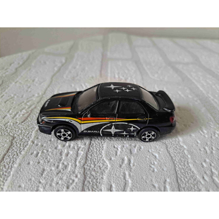 Subaru Impreza WRX STi Bburago 1:43 bedrukt - modelauto